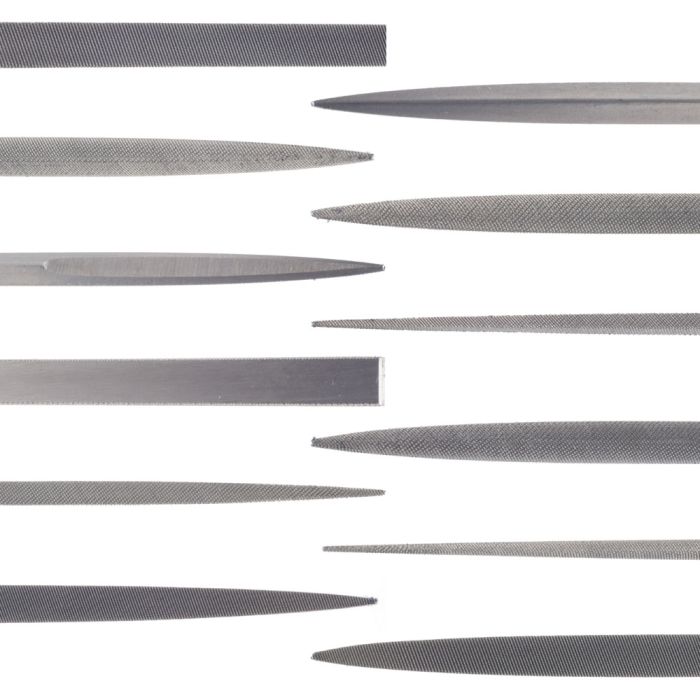 Grobet USA 16cm Joint-Round Needle File, Cut 4, Item No. 31.545...