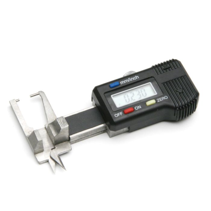 Gemstone Measuring Brass Micrometer and Inspection Tweezers 