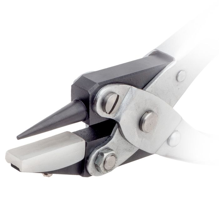 Parallel Nylon Jaw Pliers With Return Spring 