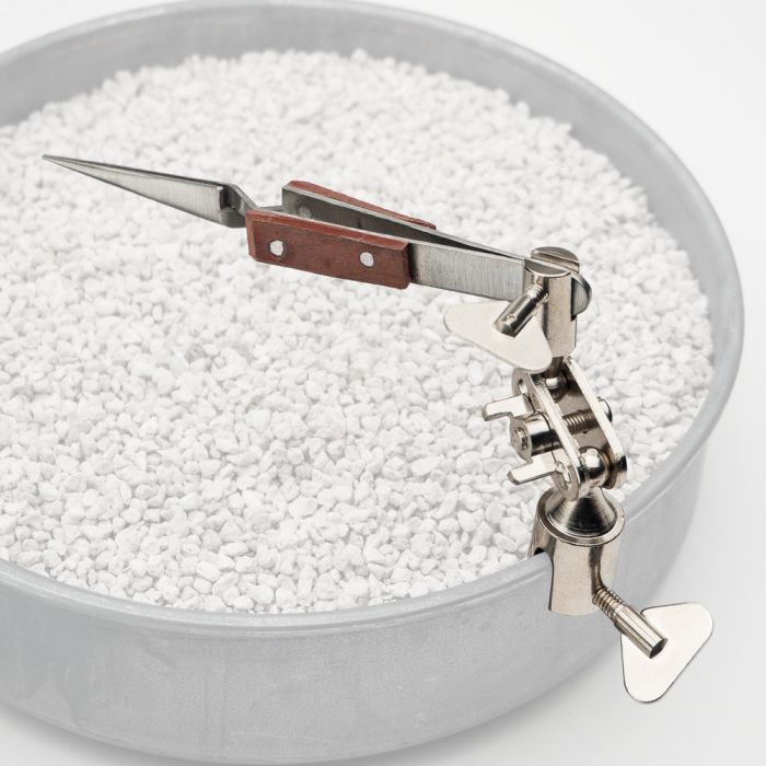Rotating Soldering 7” Pan with Clamp and Pumice 