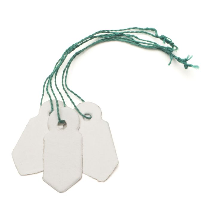 Paper Jewelry String Tags Contenti 445-060-GRP