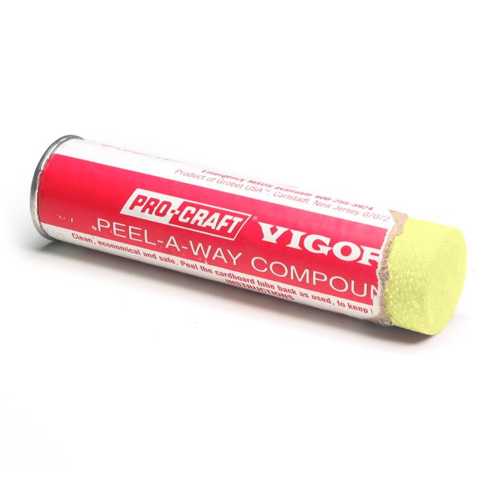Yellow Rouge Polishing Compound, Grobet Contenti 524-302-GRP