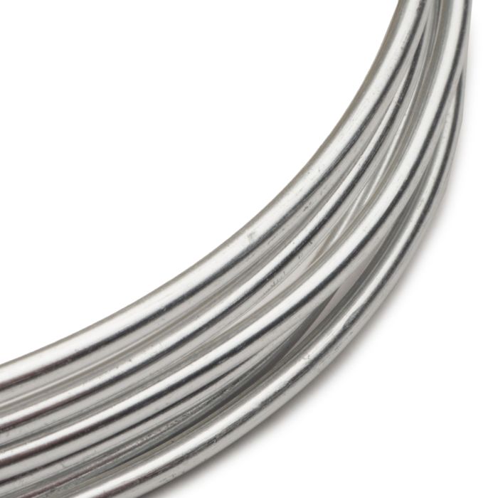 Artistic Wire® Round Aluminum Wire, Natural color