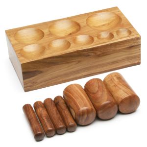 1 1/4" to 3 1/2" Wood Dapping Punch & Die Set