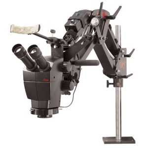 Leica® A60 Stereo Microscope with Objective Lens and GRS Acrobat® Versa Stand