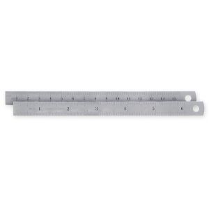 6 in. Economy Stainless Steel Rule