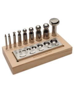 3 to 24 mm Round and Oval Dapping Tool Set