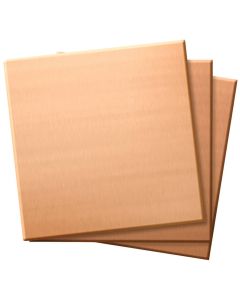 Copper Practice Plates 16 ga. 3-pack